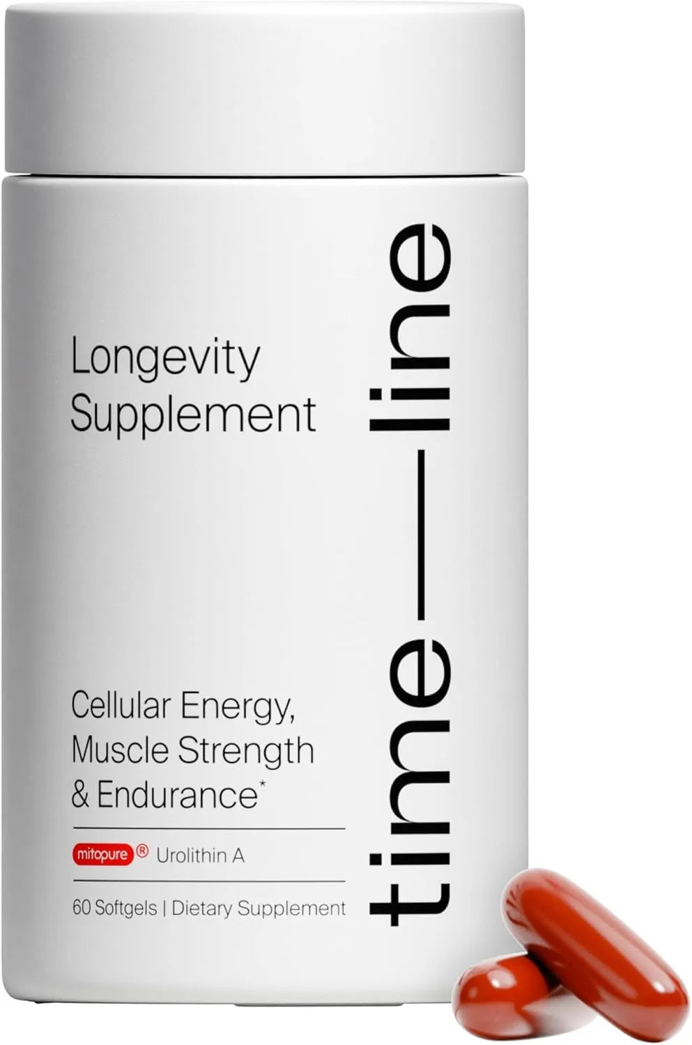 TIMELINE - Timeline Mitopure Urolithin A 60 Capsulas - The Red Vitamin MX - Suplementos Alimenticios - {{ shop.shopifyCountryName }}