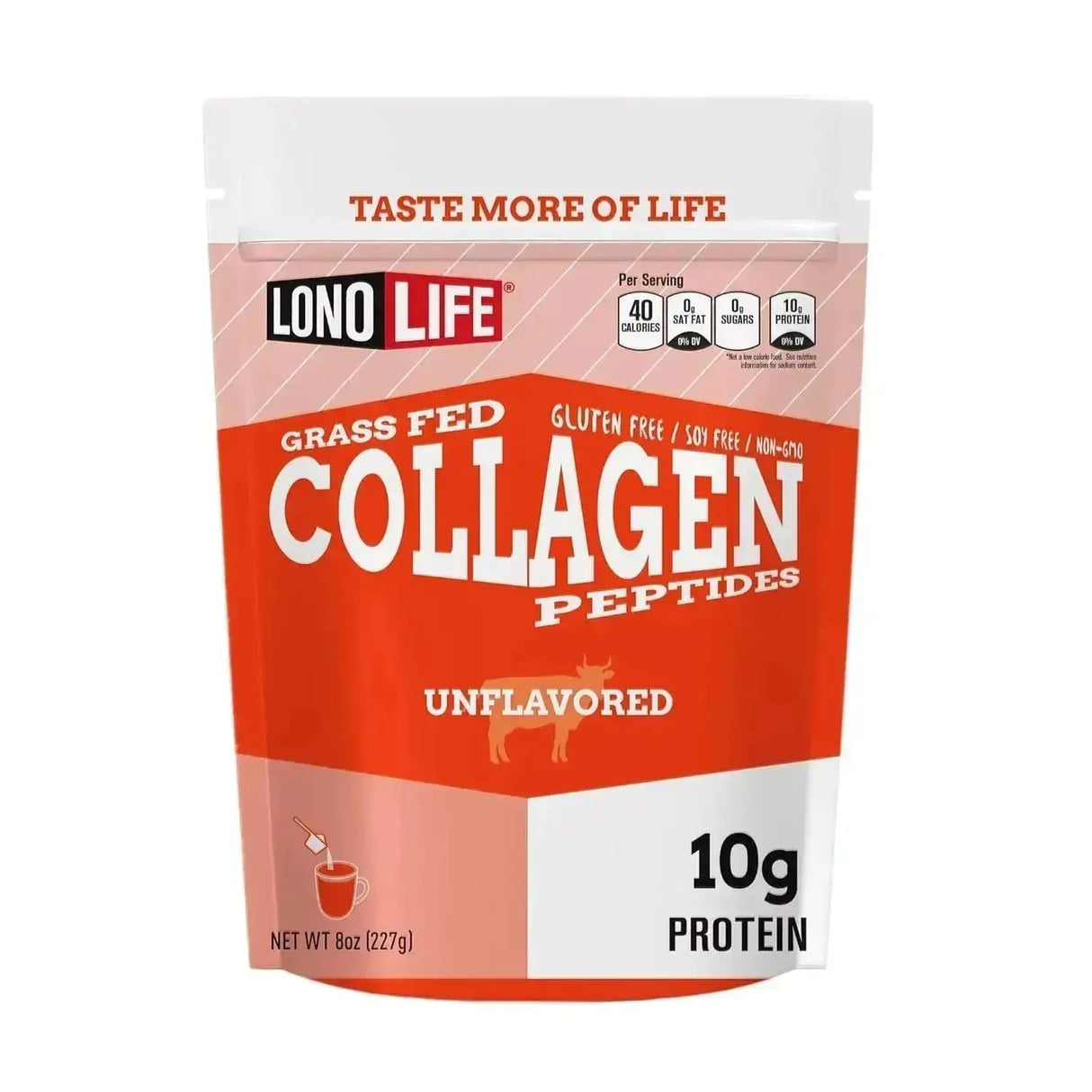 LONOLIFE - LonoLife Unflavored Collagen Peptides 227Gr. - The Red Vitamin MX - Suplementos Alimenticios - {{ shop.shopifyCountryName }}