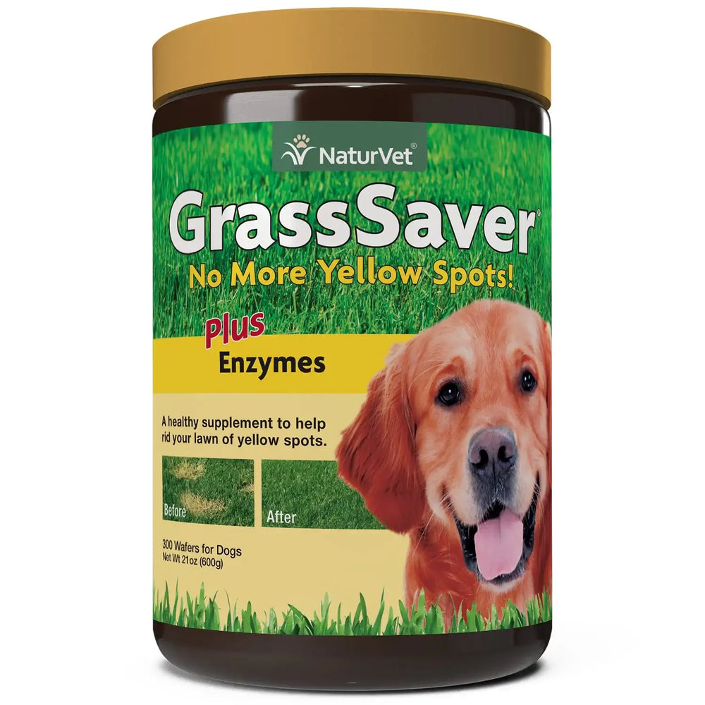 NATURVET - NaturVet GrassSaver Wafers for Dogs Plus Enzymes 300 Wafers - The Red Vitamin MX - Salud De Tracto Urinario Para Perros - {{ shop.shopifyCountryName }}