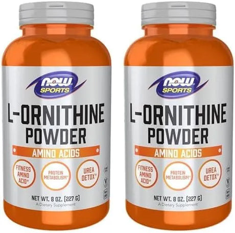 NOW SPORTS - NOW Foods Sports Nutrition L- Ornithine Powder 227Gr. 2 Pack - The Red Vitamin MX - Suplementos Alimenticios - {{ shop.shopifyCountryName }}