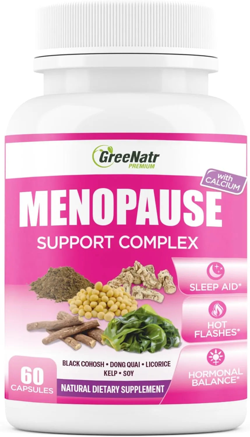 GREENATR - GreeNatr Menopause Support Complex 60 Capsulas - The Red Vitamin MX - Suplementos Alimenticios - {{ shop.shopifyCountryName }}