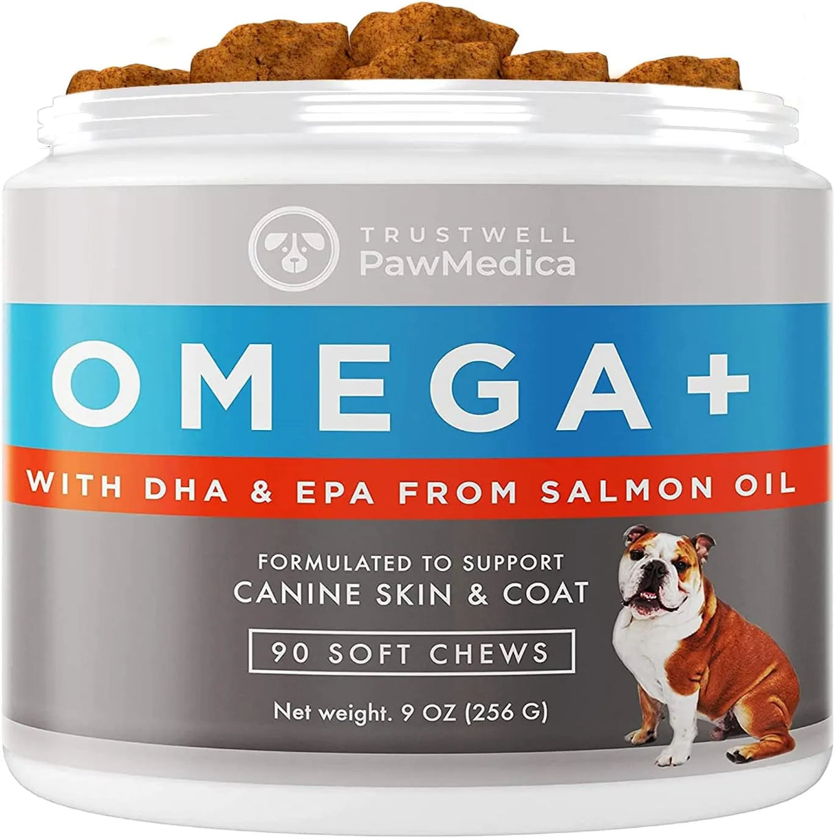 TRUSTWELL PAWMEDICA - TRUSTWELL PAWMEDICA Omega 3 for Dogs 90 Masticables - The Red Vitamin MX - Aceite De Pescado Para Perros - {{ shop.shopifyCountryName }}