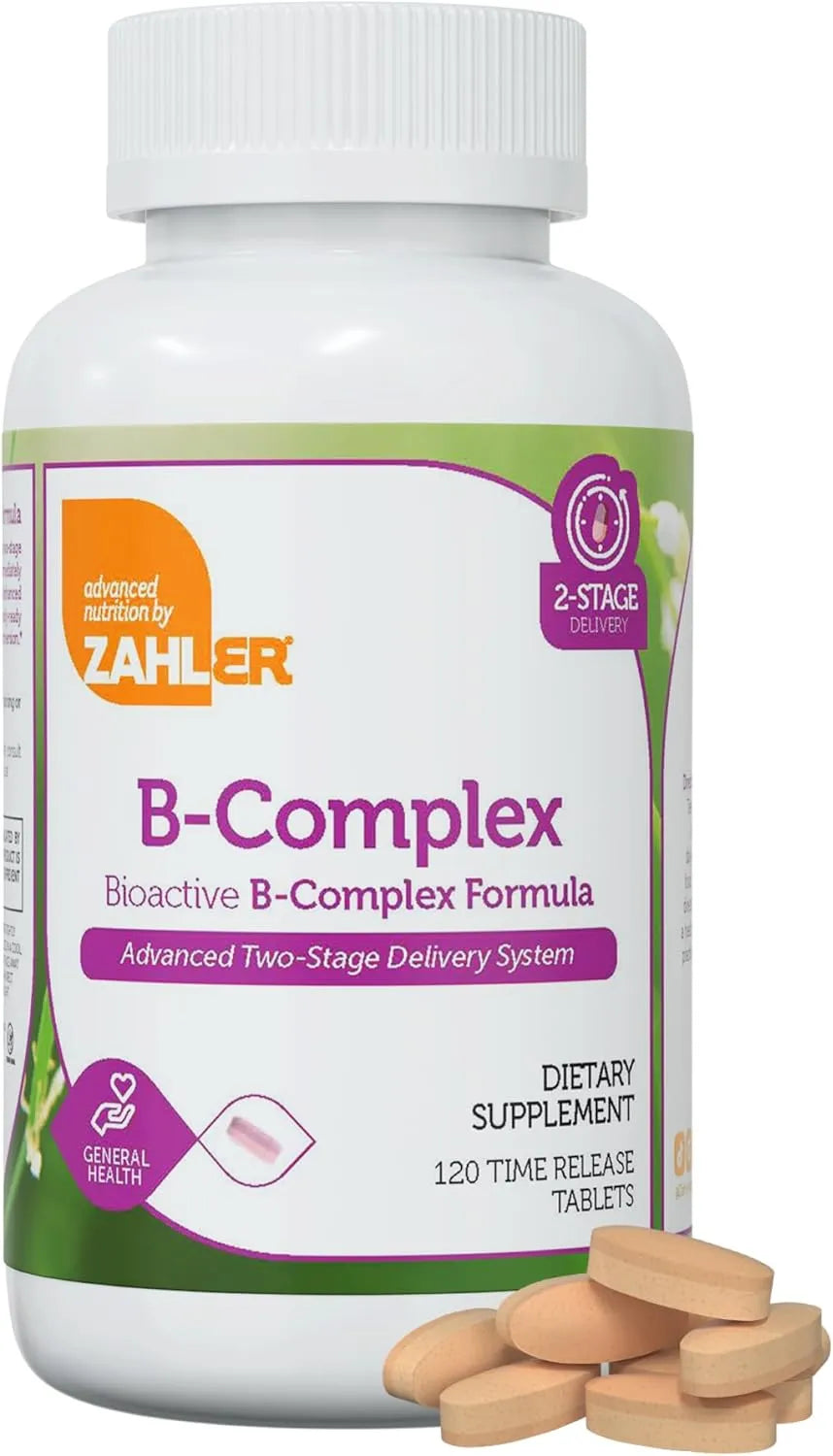 ZAHLER - Zahler B-Complex 120 Tabletas - The Red Vitamin MX - Suplementos Alimenticios - {{ shop.shopifyCountryName }}
