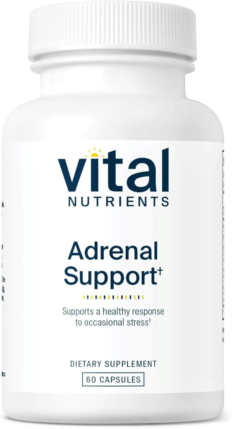 VITAL NUTRIENTS - Vital Nutrients Adrenal Support 60 Capsulas - The Red Vitamin MX - Suplementos Alimenticios - {{ shop.shopifyCountryName }}