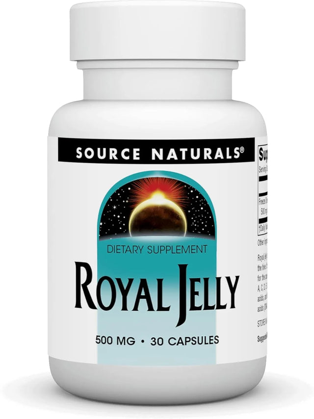 SOURCE NATURALS - Source Naturals Royal Jelly 500Mg. 30 Capsulas - The Red Vitamin MX - Suplementos Alimenticios - {{ shop.shopifyCountryName }}