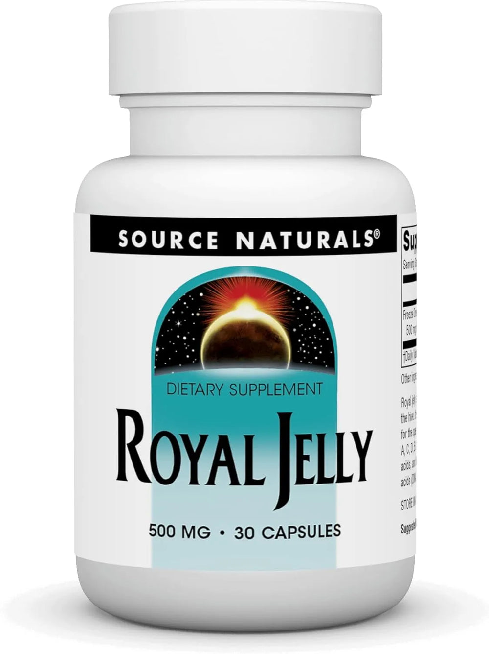 SOURCE NATURALS - Source Naturals Royal Jelly 500Mg. 30 Capsulas - The Red Vitamin MX - Suplementos Alimenticios - {{ shop.shopifyCountryName }}