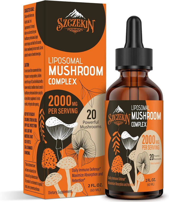 SZCZEKIN - SZCZEKIN Liposomal Mushroom Complex Drops 2 Fl.Oz. - The Red Vitamin MX - Suplementos Alimenticios - {{ shop.shopifyCountryName }}