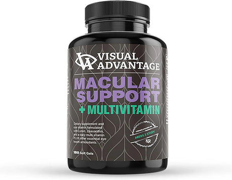 VISUAL ADVANTAGE - Visual Advantage Lunovus Macular Support Plus Multivitamin Based on AREDS 2 Study 180 Capsulas Blandas - The Red Vitamin MX - Suplementos Alimenticios - {{ shop.shopifyCountryName }}