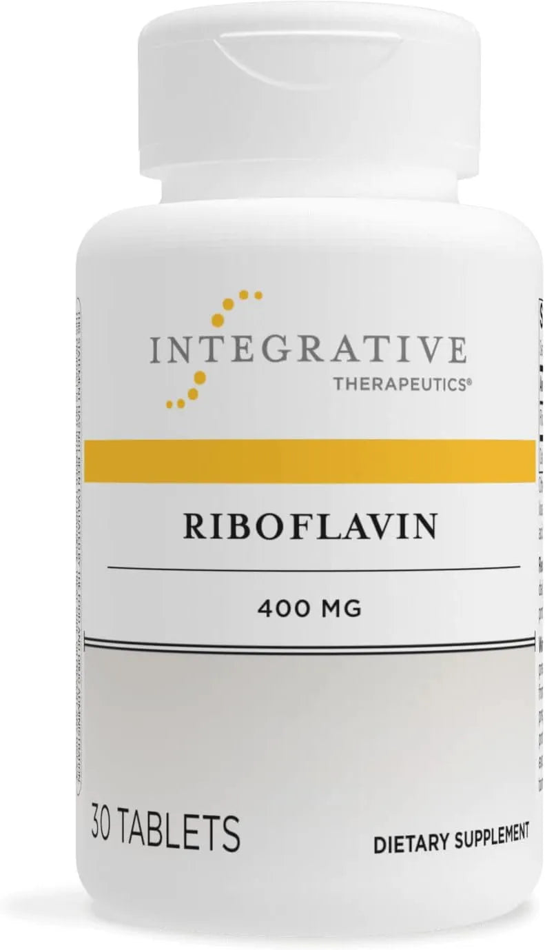 INTEGRATIVE THERAPEUTICS - Integrative Therapeutics Riboflavin 400Mg. 30 Tabletas - The Red Vitamin MX - Suplementos Alimenticios - {{ shop.shopifyCountryName }}