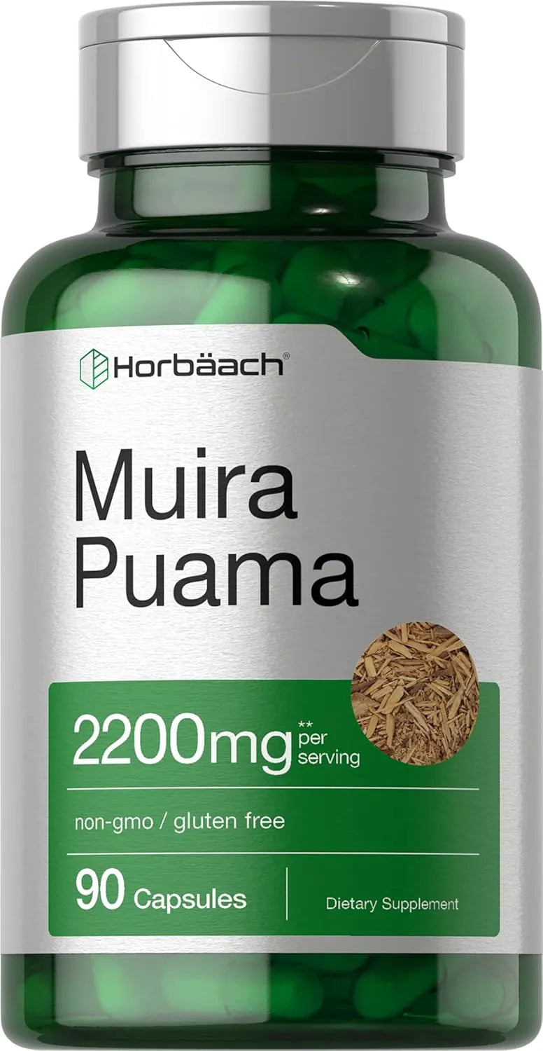 HORBAACH - Horbaach Muira Puama Root Extract 2200Mg. 90 Capsulas - The Red Vitamin MX - Suplementos Alimenticios - {{ shop.shopifyCountryName }}