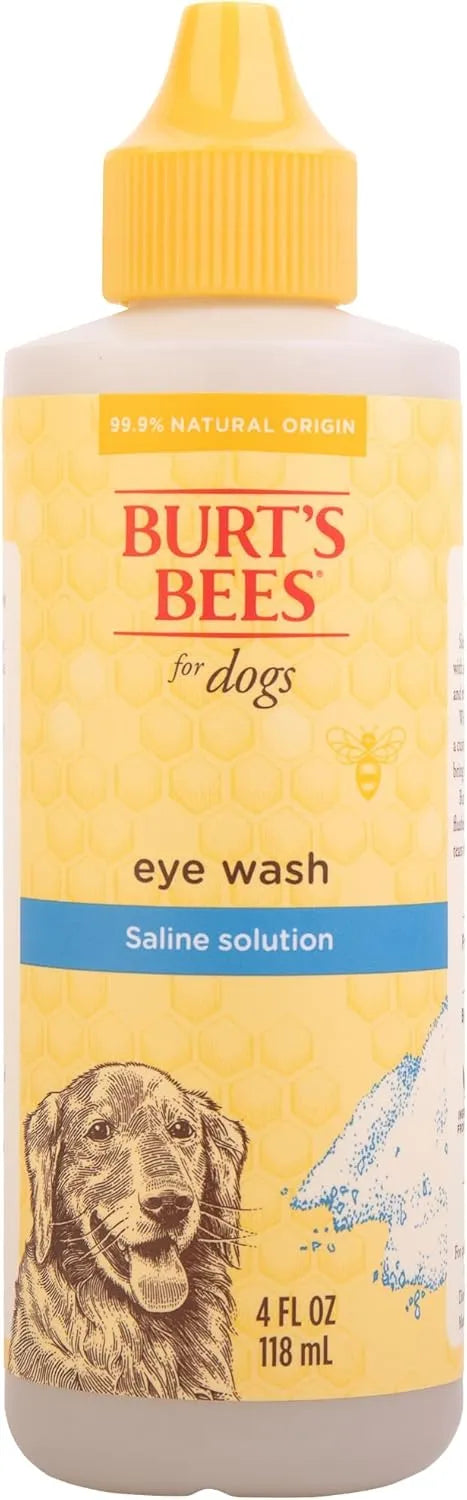 BURT'S BEES - Burt's Bees for Pets Eye Wash with Saline Solution for Dogs 4 Fl.Oz. - The Red Vitamin MX - Cuidado De Los Ojos De Los Perros - {{ shop.shopifyCountryName }}