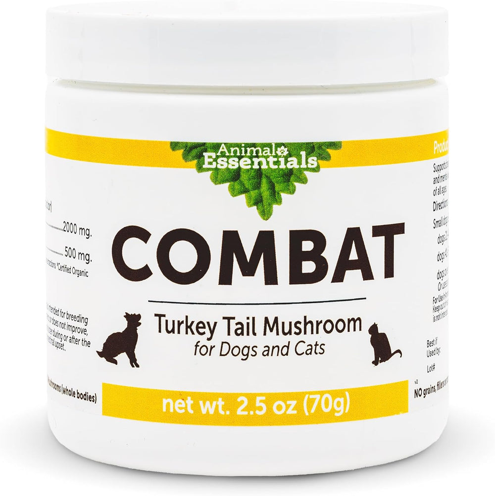 ANIMAL ESSENTIALS - Animal Essentials Combat Turkey Tail Mushroom 70Gr. - The Red Vitamin MX - Suplementos Herbales Para Perros - {{ shop.shopifyCountryName }}