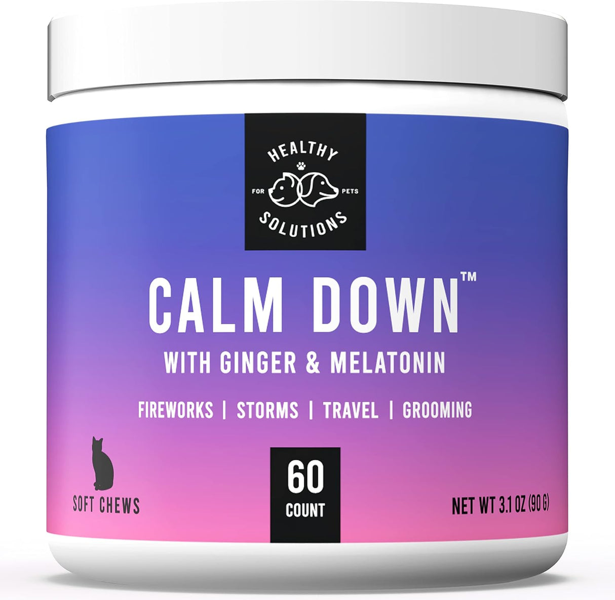 Healthy Solutions For Pets Calming Chews for Cats 60 Masticables