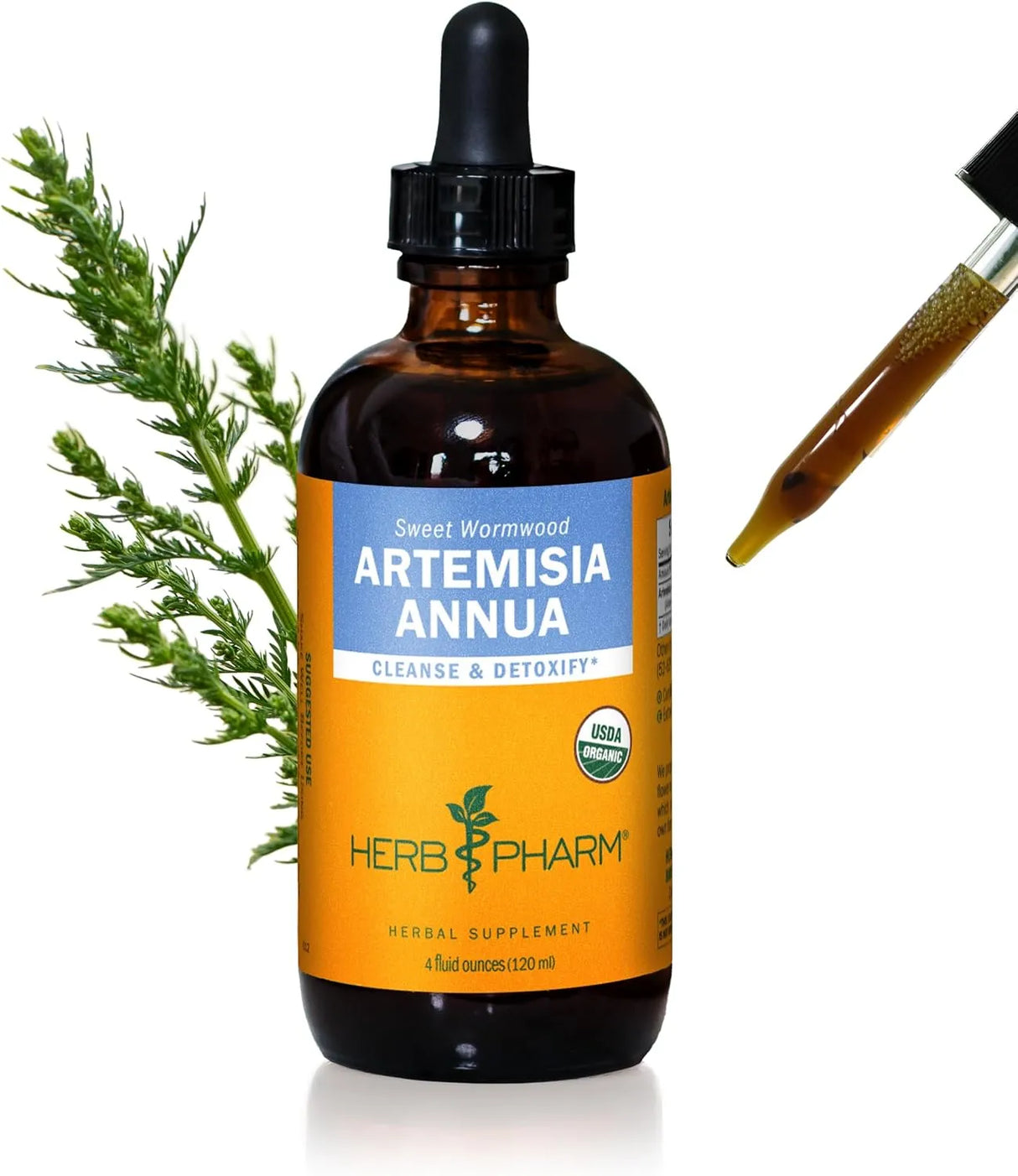 HERB PHARM - Herb Pharm Certified Organic Artemisia Annua Liquid Extract 4 Fl.Oz. - The Red Vitamin MX - Suplementos Alimenticios - {{ shop.shopifyCountryName }}