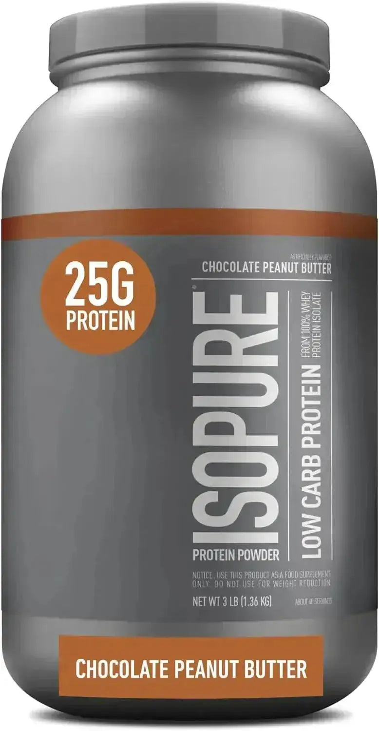 ISOPURE - Isopure Protein Powder 40 Servicios Chocolate Peanut Butter 1.36 Kg. - The Red Vitamin MX - Suplementos Alimenticios - {{ shop.shopifyCountryName }}