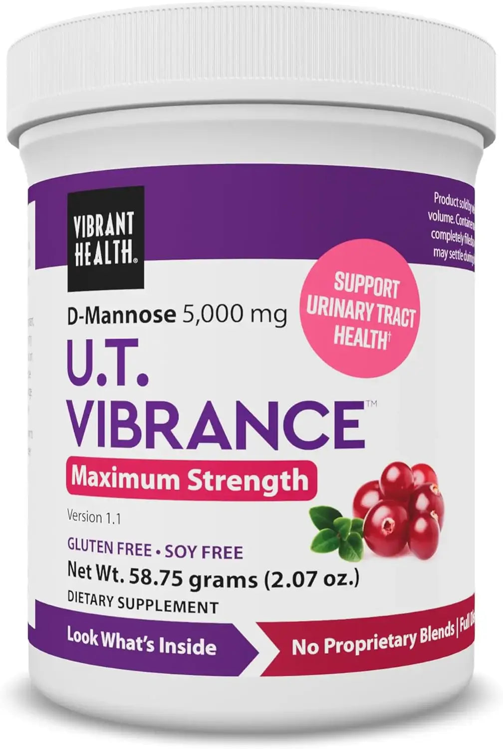 VIBRANT HEALTH - Vibrant Health U.T. Vibrance Powder 10 Servicios 58Gr. - The Red Vitamin MX - Suplementos Alimenticios - {{ shop.shopifyCountryName }}
