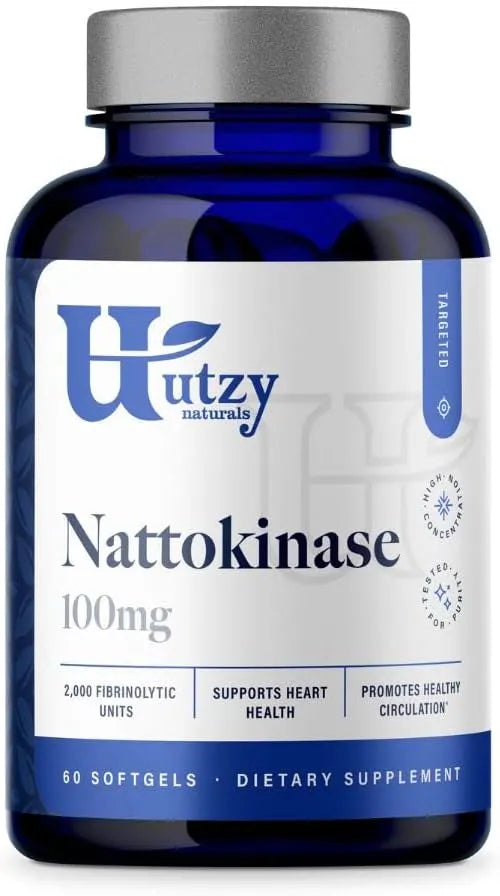 UTZY NATURALS - Utzy Naturals Nattokinase 2000 FU 120 Capsulas Blandas - The Red Vitamin MX - Suplementos Alimenticios - {{ shop.shopifyCountryName }}