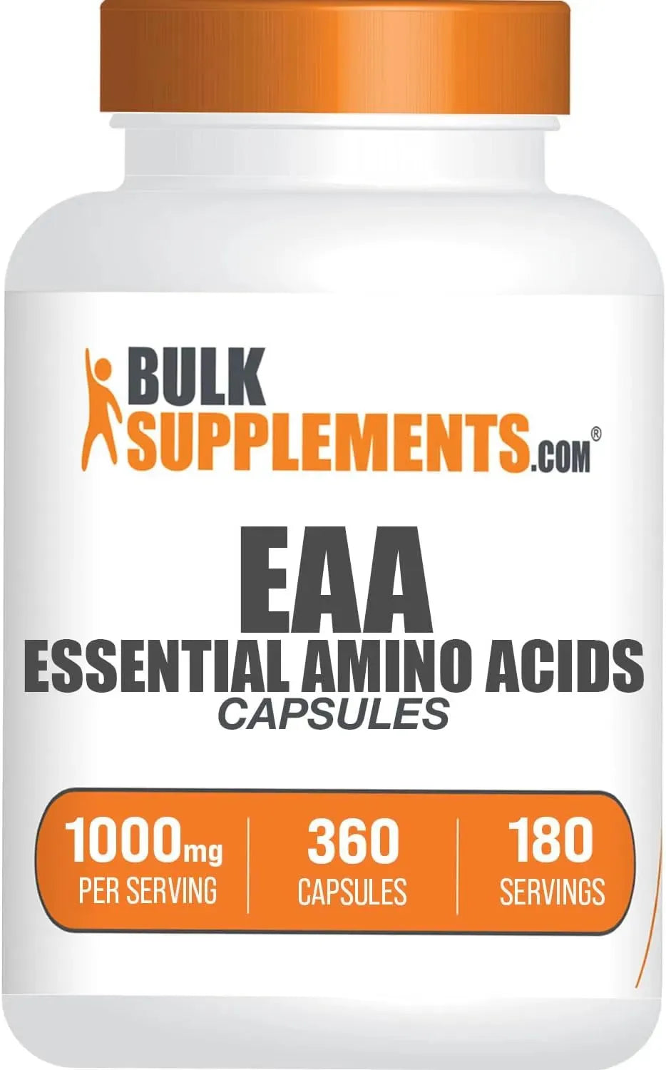 BULK SUPPLEMENTS - Bulk Supplements Essential Amino Acids 1000Mg. 360 Capsulas - The Red Vitamin MX - Suplementos Alimenticios - {{ shop.shopifyCountryName }}