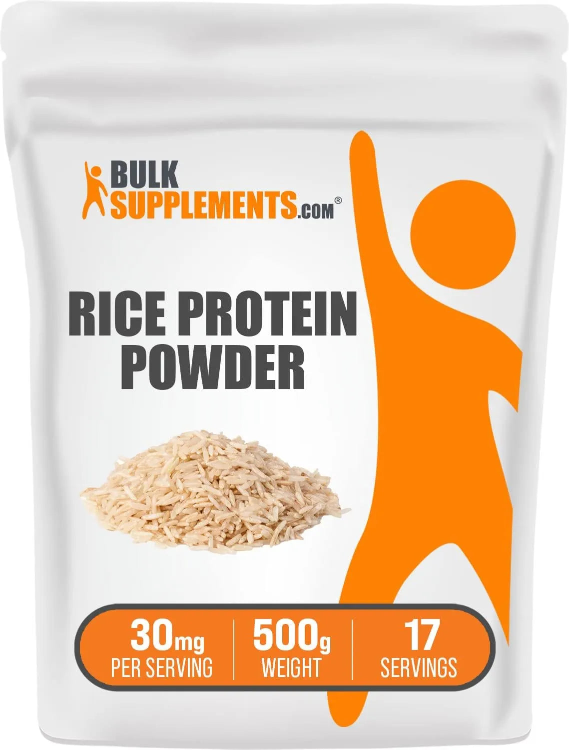 BULK SUPPLEMENTS - Bulk Supplements Organic Rice Protein Powder 500Gr. - The Red Vitamin MX - Suplementos Alimenticios - {{ shop.shopifyCountryName }}