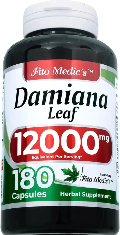 FITO MEDIC´S - FITO MEDIC'S Lab Damiana 12,000Mg. 180 Capsulas - The Red Vitamin MX - Suplementos Alimenticios - {{ shop.shopifyCountryName }}