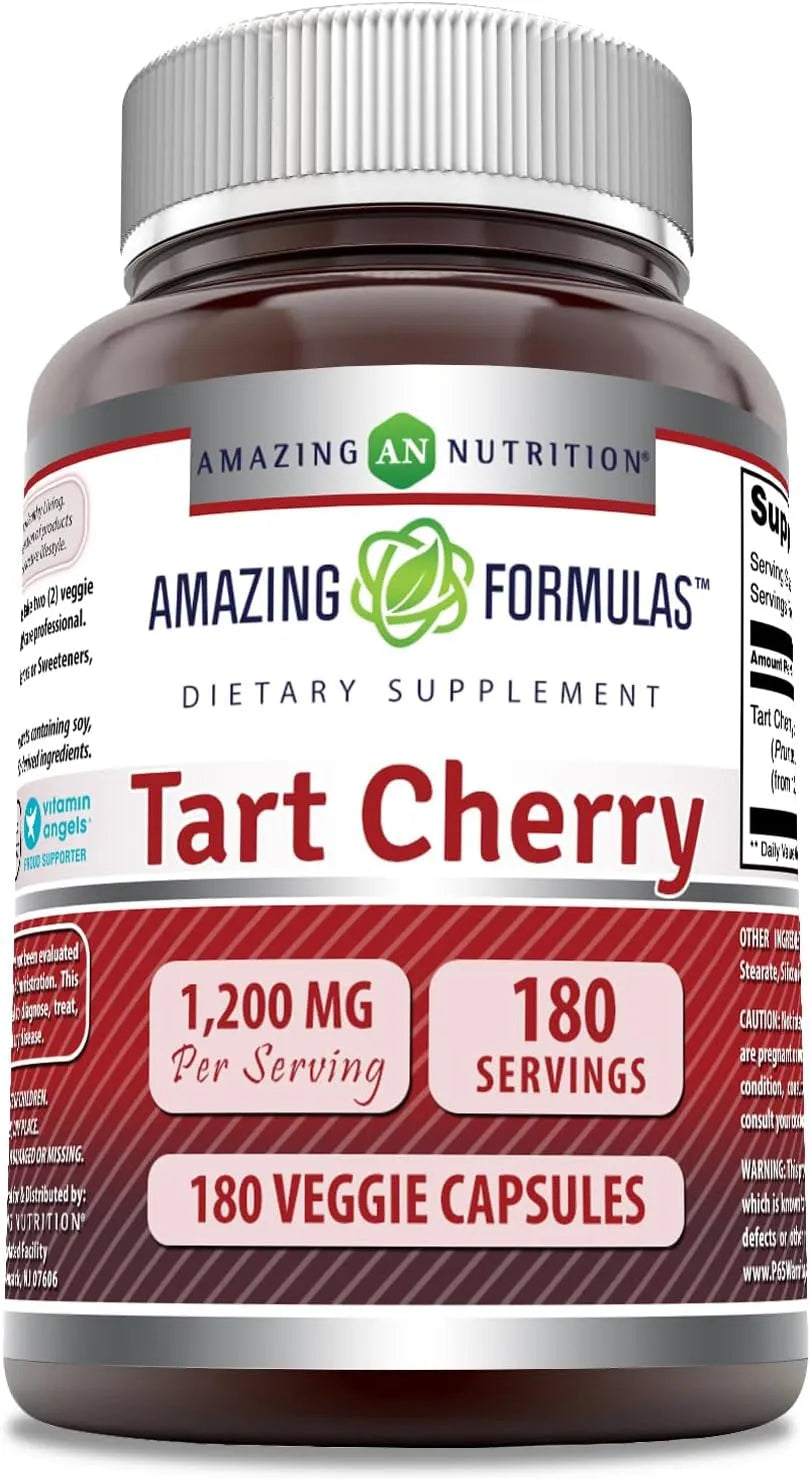 AMAZING FORMULAS - Amazing Formulas Tart Cherry 1200Mg. 180 Capsulas - The Red Vitamin MX - Suplementos Alimenticios - {{ shop.shopifyCountryName }}