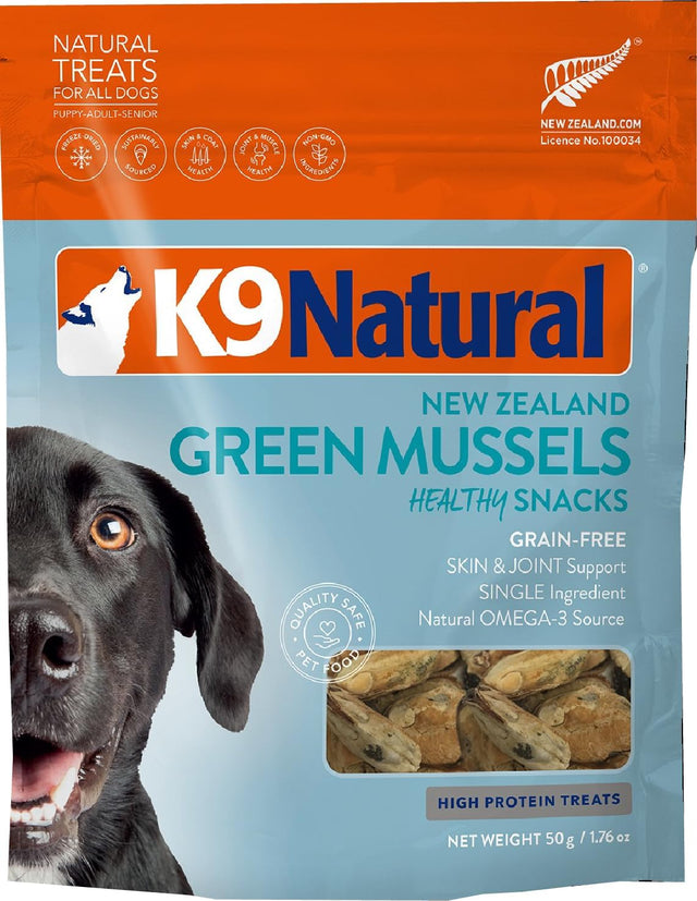 K9 NATURAL - K9 Natural Grain Free Freeze Dried Dog Treats 50Gr. - The Red Vitamin MX - Suplementos Herbales Para Perros - {{ shop.shopifyCountryName }}