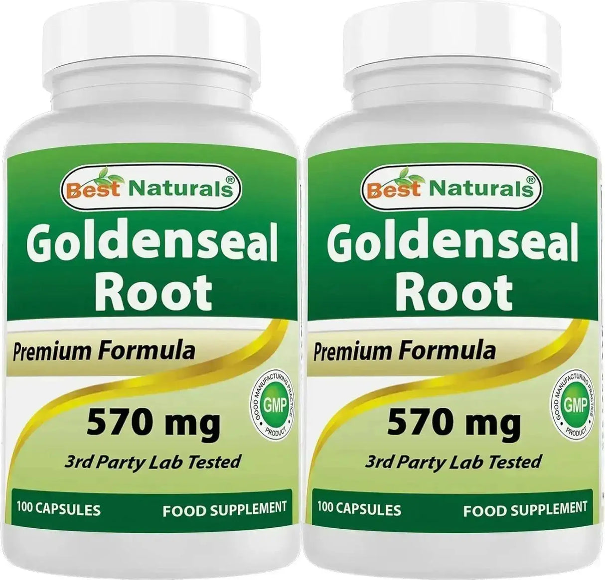 BEST NATURALS - Best Naturals Goldenseal Root 570Mg. 100 Capsulas 2 Pack - The Red Vitamin MX - Suplementos Alimenticios - {{ shop.shopifyCountryName }}