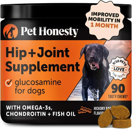 PET HONESTY - Pet Honesty Hip & Joint Health Bacon 90 Masticables - The Red Vitamin MX - Cuidado De Cadera Y Articulaciones Para Perros - {{ shop.shopifyCountryName }}