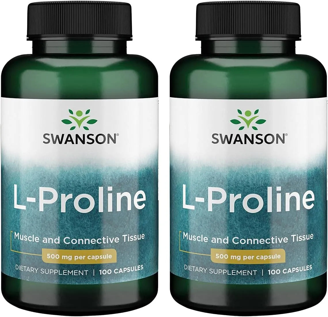SWANSON - Swanson Amino Acid L-Proline 500Mg. 100 Capsulas 2 Pack - The Red Vitamin MX - Suplementos Alimenticios - {{ shop.shopifyCountryName }}