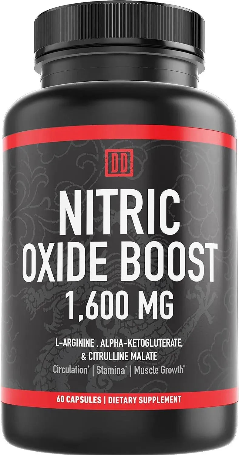 DOUBLE DRAGON ORGANICS - Double Dragon Organics Nitric Oxide Booster 1600Mg. 60 Capsulas - The Red Vitamin MX - Suplementos Alimenticios - {{ shop.shopifyCountryName }}