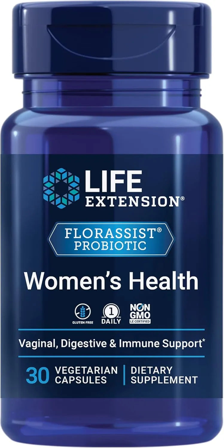 LIFE EXTENSION - Life Extension FLORASSIST Probiotic Women's Health 30 Capsulas - The Red Vitamin MX - Suplementos Alimenticios - {{ shop.shopifyCountryName }}