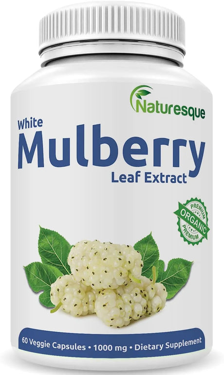NATURESQUE - Naturesque White Mulberry Leaf Extract 1000Mg. 60 Capsulas - The Red Vitamin MX - Suplementos Alimenticios - {{ shop.shopifyCountryName }}