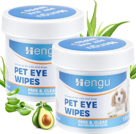 HENGU - Hengu Dog Eye Wipes 130 Toallitas 2 Pack - The Red Vitamin MX - Cuidado De Los Ojos De Los Perros - {{ shop.shopifyCountryName }}