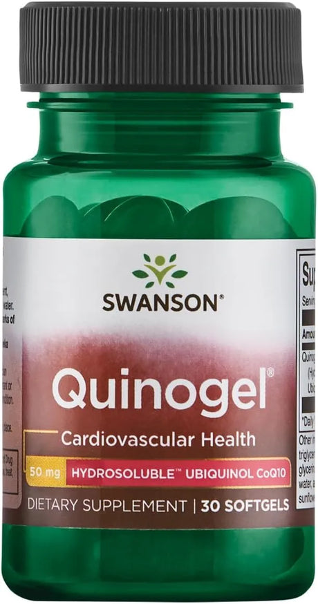 SWANSON - Swanson Quinogel 50Mg. 30 Capsulas Blandas - The Red Vitamin MX - Suplementos Alimenticios - {{ shop.shopifyCountryName }}
