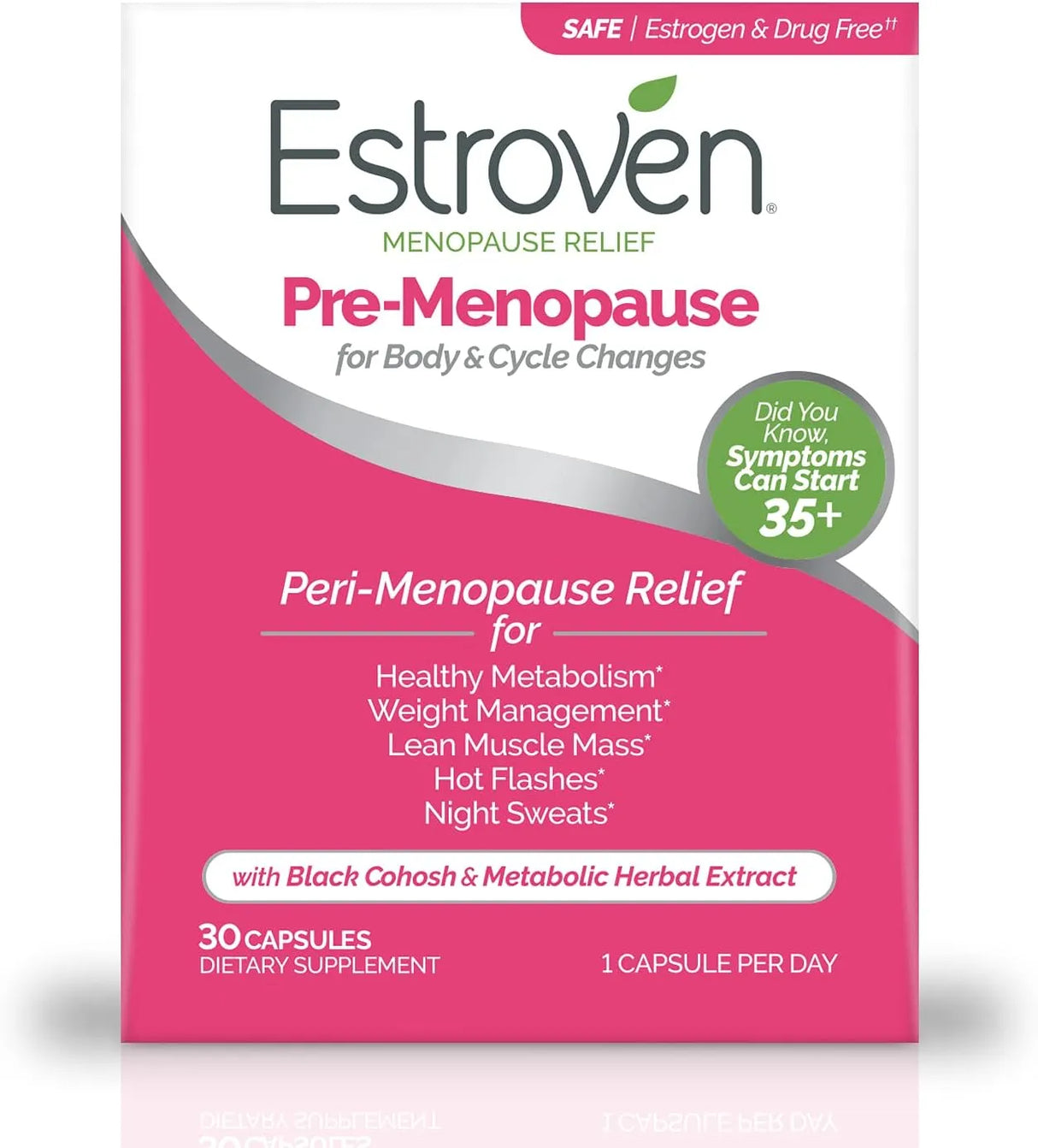 ESTROVEN - Estroven Pre-Menopause Relief 30 Capsulas - The Red Vitamin MX - Suplementos Alimenticios - {{ shop.shopifyCountryName }}