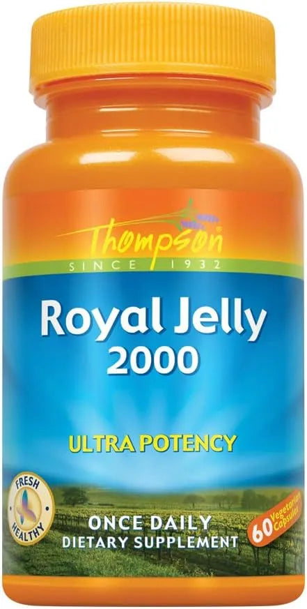 THOMPSON - Thompson Royal Jelly Ultra Potency 2000Mg. 60 Capsulas - The Red Vitamin MX - Suplementos Alimenticios - {{ shop.shopifyCountryName }}