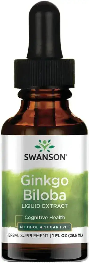 SWANSON - Swanson Ginkgo Biloba Liquid Extract 1 Fl.Oz. - The Red Vitamin MX - Suplementos Alimenticios - {{ shop.shopifyCountryName }}
