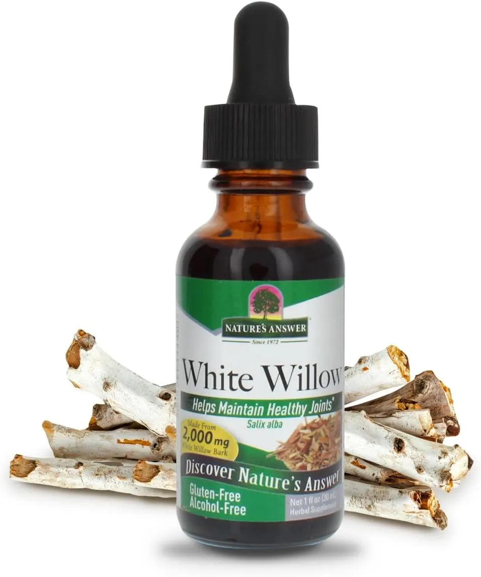 NATURE´S ANSWER - Natures Answer White Willow Bark Extract 1 Fl.Oz. - The Red Vitamin MX - Suplementos Alimenticios - {{ shop.shopifyCountryName }}