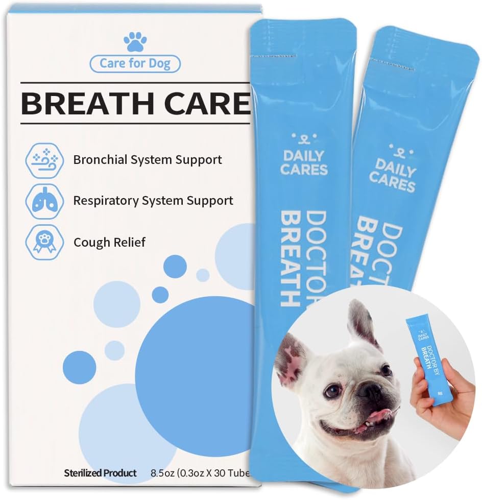 Doctor By Breath Bronchial Supplements for Dogs 30 Paquetes