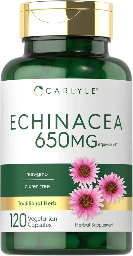 CARLYLE - Carlyle Echinacea 650Mg. 120 Capsulas - The Red Vitamin MX - Suplementos Alimenticios - {{ shop.shopifyCountryName }}