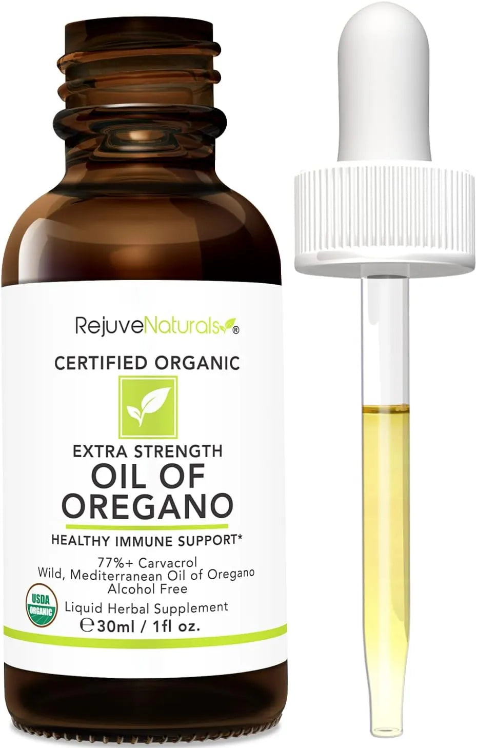REJUVENATURALS - RejuveNaturals Extra Strength Oil of Oregano 30Ml. - The Red Vitamin MX - Suplementos Alimenticios - {{ shop.shopifyCountryName }}