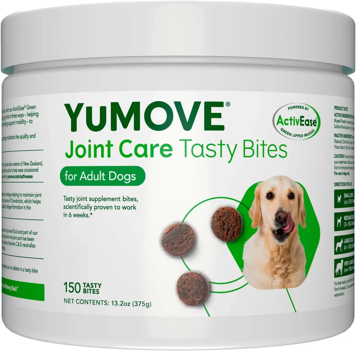 YUMOVE - Yumove Dog Joint Supplement 150 Masticables - The Red Vitamin MX - Cuidado De Cadera Y Articulaciones Para Perros - {{ shop.shopifyCountryName }}