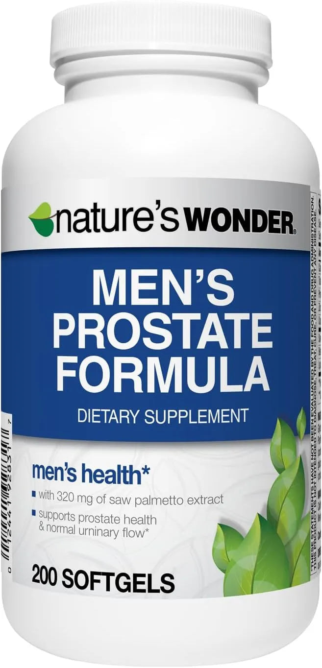 NATURE'S WONDER - Nature's Wonder Men's Prostate Formula 200 Capsulas Blandas - The Red Vitamin MX - Suplementos Alimenticios - {{ shop.shopifyCountryName }}