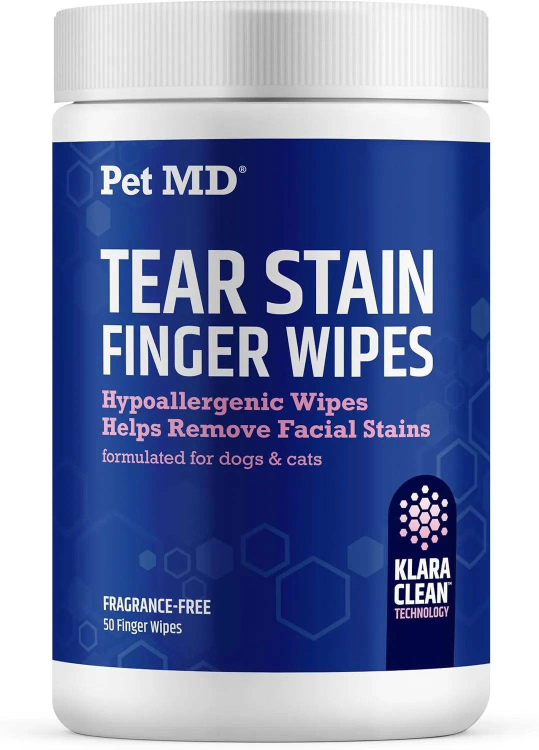 PET MD - Pet MD Finger Wipes Tear Stain Remover for Dogs & Cats 50 Toallitas - The Red Vitamin MX - Cuidado De Los Ojos De Los Perros - {{ shop.shopifyCountryName }}