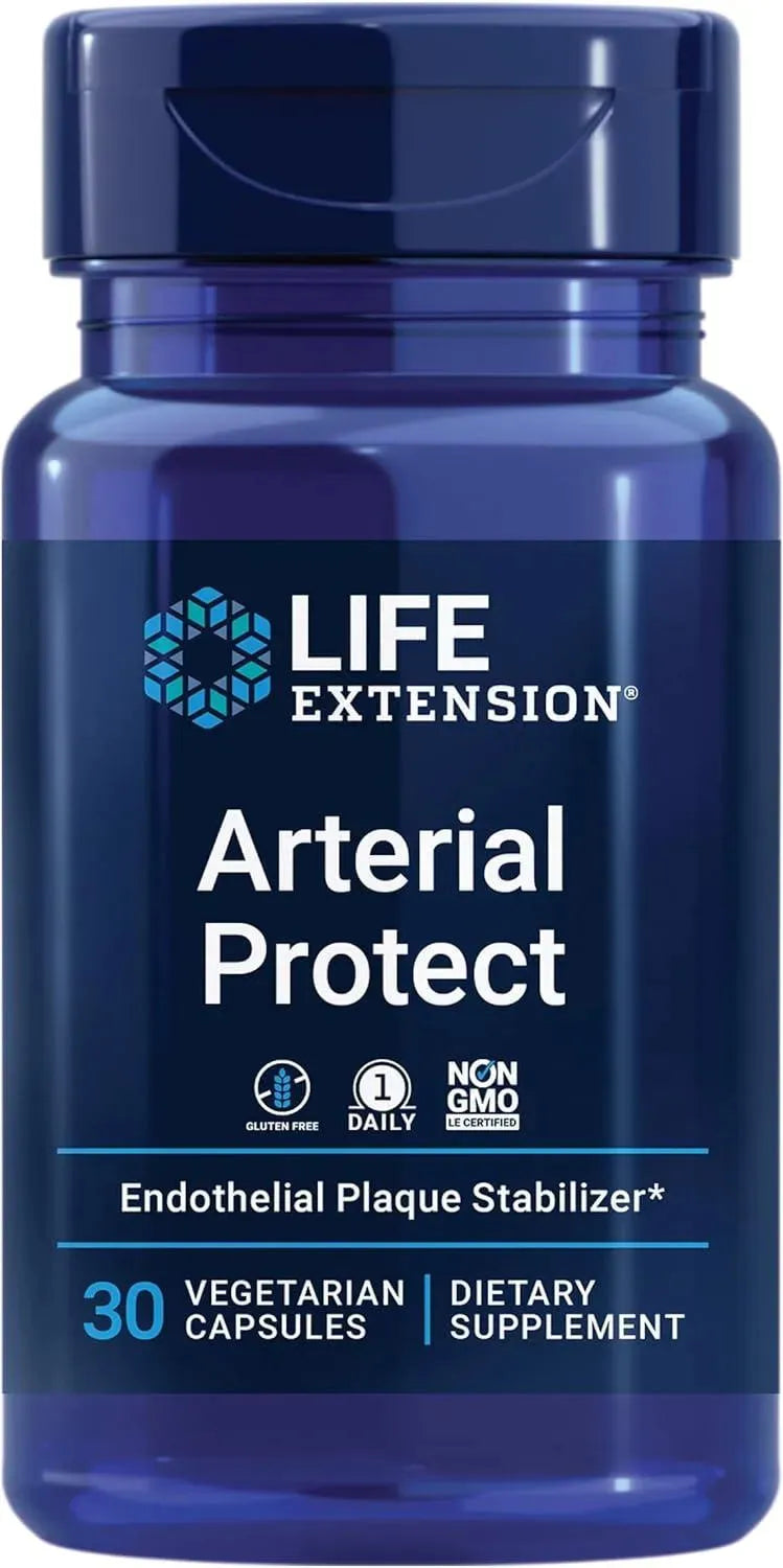 LIFE EXTENSION - Life Extension Arterial Protect 30 Capsulas - The Red Vitamin MX - Suplementos Alimenticios - {{ shop.shopifyCountryName }}