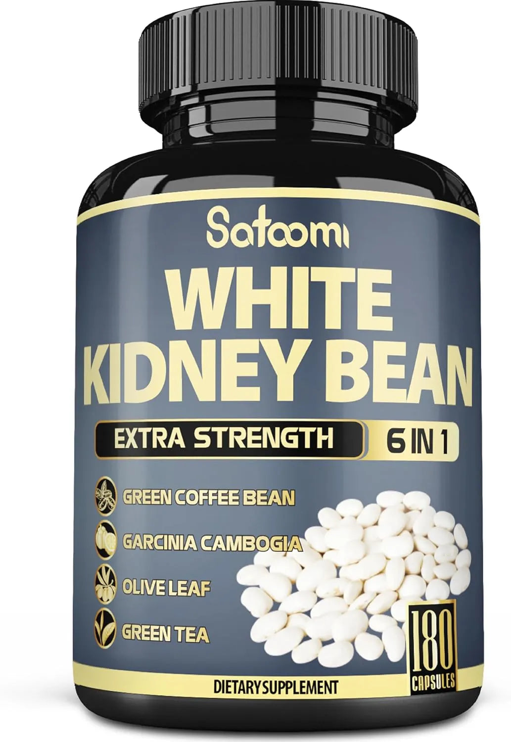 SATOOMI - Satoomi 6in1 White Kidney Bean Extract 180 Capsulas - The Red Vitamin MX - Suplementos Alimenticios - {{ shop.shopifyCountryName }}