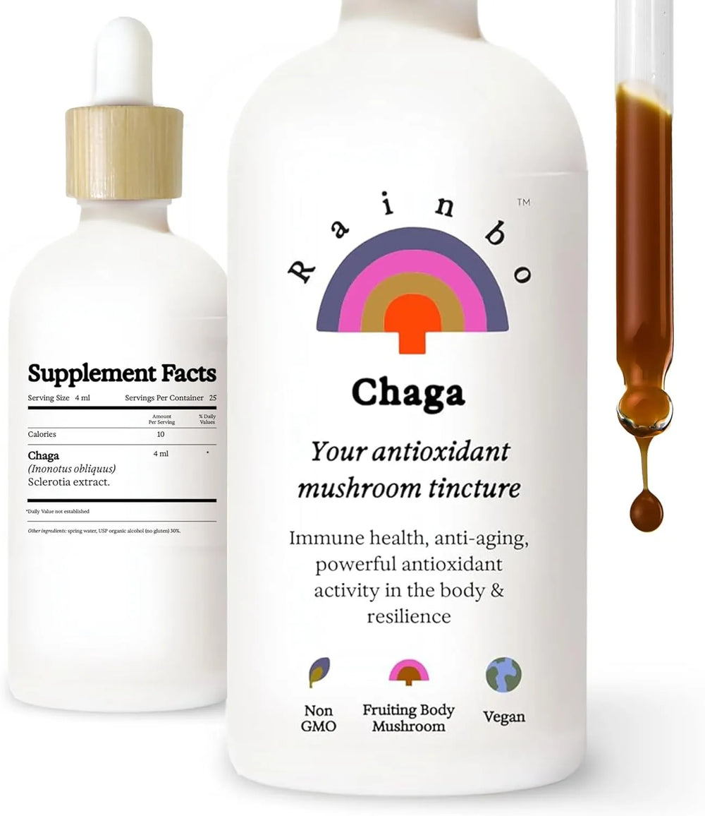 RAINBO - Rainbo Chaga Mushroom Tincture 3.4 Fl.Oz. - The Red Vitamin MX - Suplementos Alimenticios - {{ shop.shopifyCountryName }}