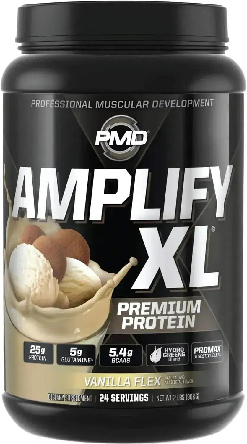 PMD SPORTS - PMD Sports Amplify XL Premium Whey Protein Vanilla Flex 24 Servicios 908Gr. - The Red Vitamin MX - Suplementos Alimenticios - {{ shop.shopifyCountryName }}