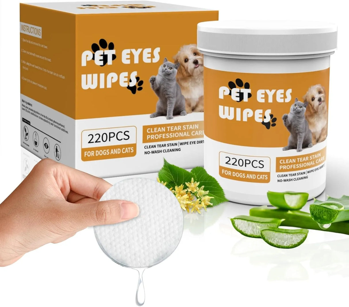 SENLONG - Senlong Eyes Wipes for Dogs 220 Toallitas - The Red Vitamin MX - Cuidado De Los Ojos De Los Perros - {{ shop.shopifyCountryName }}
