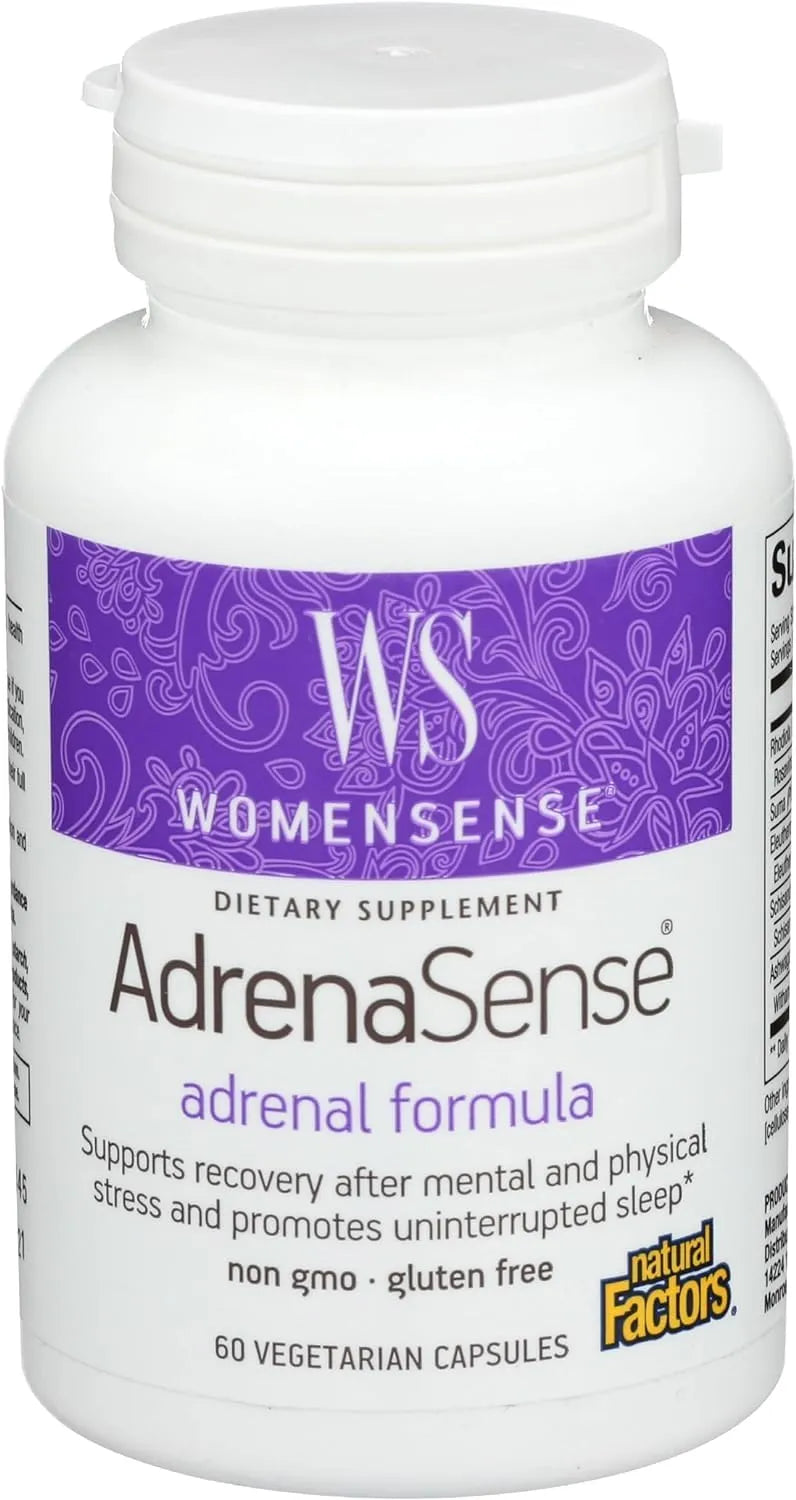NATURAL FACTORS - Natural Factors WomenSense AdrenaSense 60 Capsulas - The Red Vitamin MX - Suplementos Alimenticios - {{ shop.shopifyCountryName }}